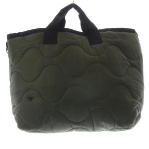 MADISONBLUE IENA別注 キルティングトートバッグ 2way カーキ グリーン