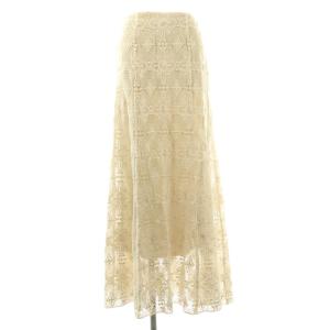 イエナ取扱い CLASSIC LACE MERMAID SKIRT スカート ロング フレア コットン