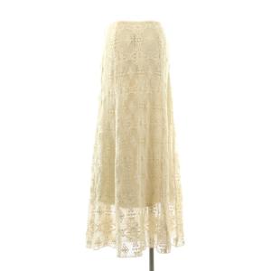 CLANE イエナ取扱い CLASSIC LACE MERMAID SKIRT スカート ロング フレア コットン