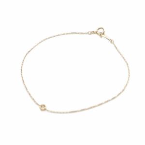 ダイヤモンド ブレスレット 0.02ct K10 イエローゴールド /SR