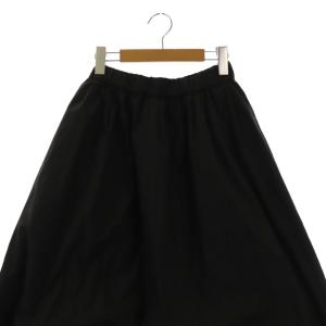 JOURNAL STANDARD relume 25SS ウォッシャブルバルーンイージースカート ロング F ブラック /HK OS