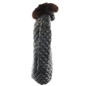 TATRAS DEADIA ファー付きキルティングダウンコート 03 ブラック