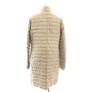 HERNO ナイロン ダウンコート 40 グレージュ