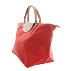 Longchamp ルプリアージュ Le Pliage トートバッグ M 赤 レッド 1623 089 /SS OS