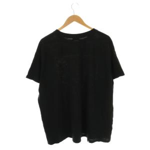 HYSTERIC GLAMOUR HYS PARTY オーバーサイズTシャツ カットソー F ブラック アイボリー レッド /DO OS