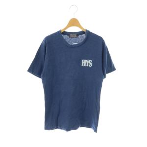 25SS WHISKY WOMAN Tシャツ カットソー 半袖 M ブルー /HK OS SH
