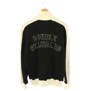 DOUBLE STANDARD CLOTHING 24AW トラックジャケット ジップアップ 46 ブラック /HK OS