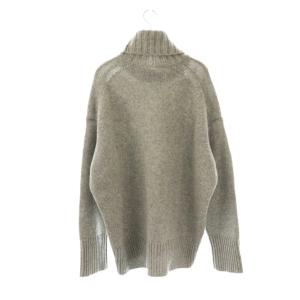 GALERIE VIE ファインウールハイネックプルオーバー ニット セーター タートルネック M グレー /CX OS