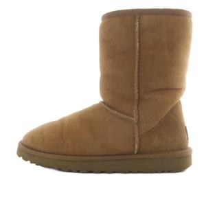 クラシックショート W CLASSIC SHORT ムートンブーツ ショート 24cm 茶色 ブラウン