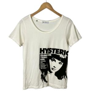 プリント Tシャツ 半袖 カットソー F アイボリー ブラック 2CT-1090 FY