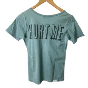 HYSTERIC GLAMOUR プリント Tシャツ カットソー Tシャツ 半袖 ヒスガール F ターコイズブルーFY