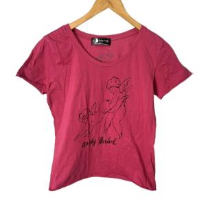 ヒステリックグラマー プリント Tシャツ カットソー F ピンクFY