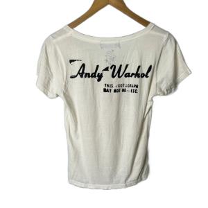 HYSTERIC GLAMOUR プリント Tシャツ カットソー 半袖 F アイボリーFY