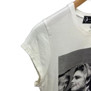 HYSTERIC GLAMOUR プリントTシャツ カットソー Tシャツ 半袖 F ホワイトFY
