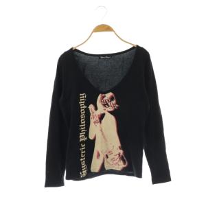 長袖カットソー F ブラック ライトベージュ ピンク /DO OS