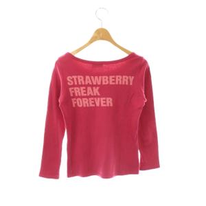 HYSTERIC GLAMOUR 長袖カットソー F ピンク ライトピンク /DO OS