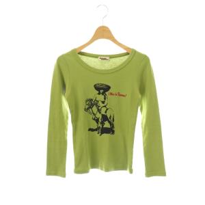 長袖カットソー F オリーブグリーン ブラック レッド /DO OS