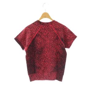 HYSTERIC GLAMOUR 総柄半袖スウェット F ピンク ブラック レッド /DO OS