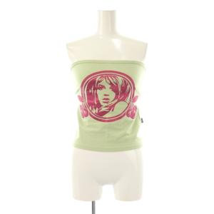 チューブトップ チェリーガール F ライトグリーン ピンク /DO OS