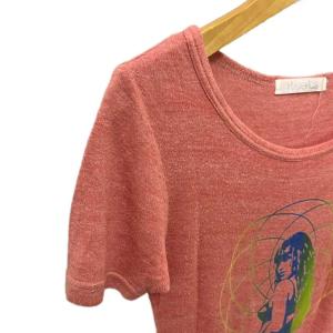 Hysterics ヒスガール 半袖カットソー プリントTシャツ カットソー 半袖 F ピンクFY