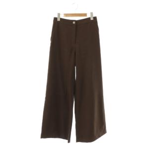 24SS Crisp Twill Cargo Wide PNT J パンツ ワイド ストレート 0 ブラウン