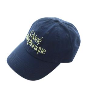 25SS WEB SHOP限定 CABIN TELEPHONIQUE CAP キャップ 帽子 FO ネイビー
