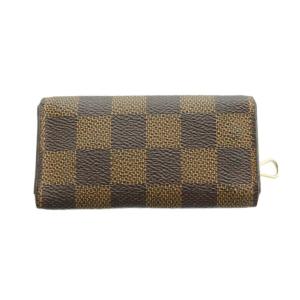 LOUIS VUITTON ミュルティクレ4 キーケース ダミエ 茶 ブラウン N62631 /SS OS