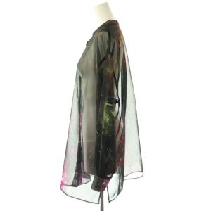 Ameri VINTAGE アメリ AMERI 23SS 2WAY FROSTED GLASS FLOWER BLOUSE ブラウス