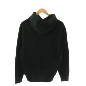 POLO RALPH LAUREN プルオーバーパーカー ロゴプリント 裏起毛 M 黒 ブラック /AT OS