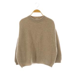 ウールカシミヤ アゼニットプルオーバー セーター 2 モカブラウン /CX OS