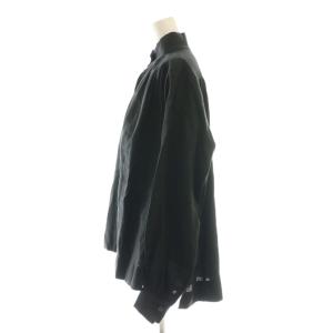 HOUSE OF LOTUS リネン プルオーバーシャツ プルオーバー 長袖 M ブラック /DF OS