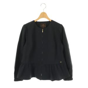 24AW 消臭・洗える TARP ジャケット ノーカラー 薄手 ナイロン 2 濃紺 CMTOCW0320