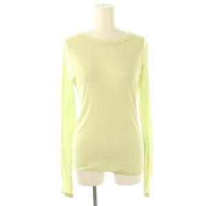 GIZA SUPER HIGH GAUGE SHEER RIB L/S TEE カットソー 1 ミントグリーン
