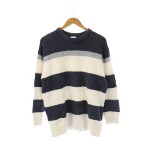 gelato pique パウダーボーダープルオーバー パンツ セットアップ ルームウェア F ネイビー /HK OS