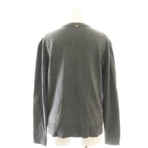 MILA OWEN MILAOWEN 24AW 金釦ポケットデザインニットカーディガン 0 グレー /DF OS