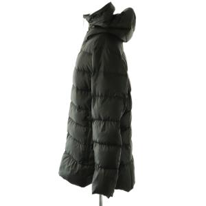 Leilian ダウンコート フード 13+ ブラック /ES OS