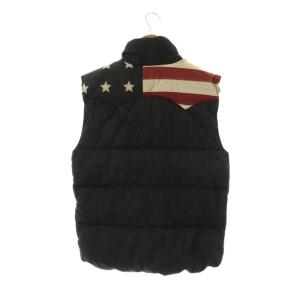 DENIM & SUPPLY RALPH LAUREN デニム ダウンベスト 切替 S ネイビー /DF OS