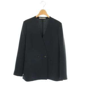 Live2 Nensi Nl ジャケット ノーカラー ダブル 38 ネイビー /HK OS