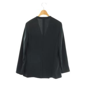 theory luxe Live2 Nensi Nl ジャケット ノーカラー ダブル 38 ネイビー /HK OS