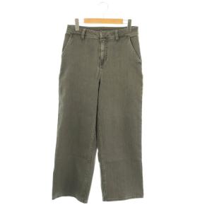 23AW WASHED 13 LERRA パンツ デニム ワイド ストレッチ 38 グレー /HK OS