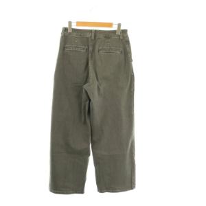 theory luxe 23AW WASHED 13 LERRA パンツ デニム ワイド ストレッチ 38 グレー /HK OS