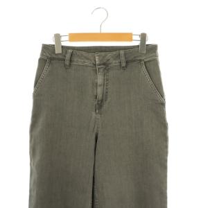 theory luxe 23AW WASHED 13 LERRA パンツ デニム ワイド ストレッチ 38 グレー /HK OS