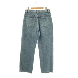 Theory 24SS Drape Denim HW ST Jean デニム パンツ ストレート 26 ブルー /HK