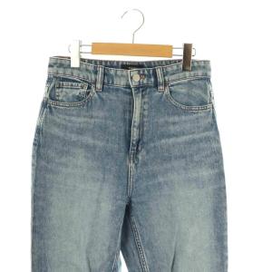 Theory 24SS Drape Denim HW ST Jean デニム パンツ ストレート 26 ブルー /HK