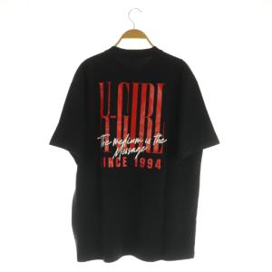 VERTICAL LOGO S/S TEE Tシャツ 半袖 クルーネック バックプリント オーバーサイズ