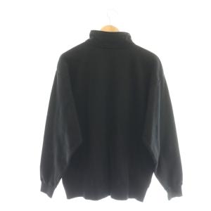 x-girl OVAL LOGO HALF ZIP SWEAT TOP スウェット トレーナー ハーフジップ M ブラック