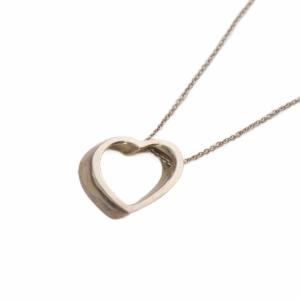 ジオメトリックハート 925 ネックレス ペンダント シルバー /SR OH
