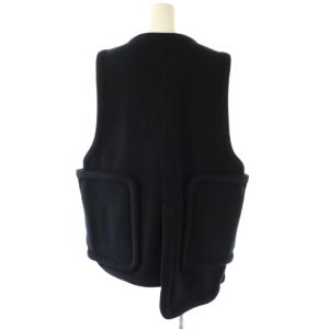 ENFOLD 25AW PIPING VEST 38 ダークネイビー