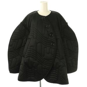 25AW SOLOTEX サテン キルティングJK 38 ブラック