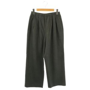 23AW STRAIGHT-WIDE PANTS ワイドパンツ イージーパンツ 38 グレー /DF OS